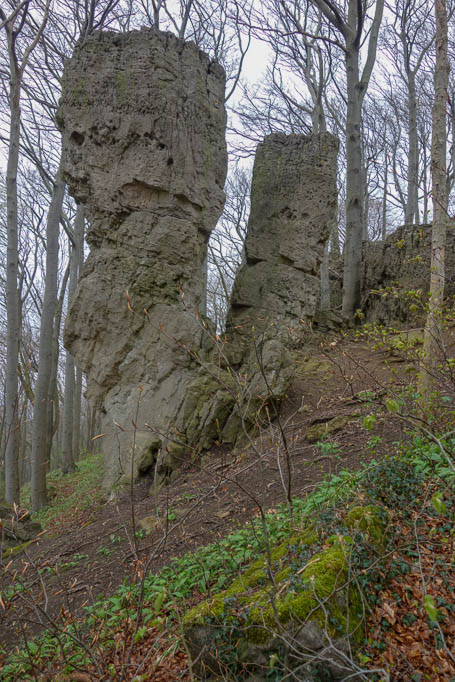 Naturdenkmal: Felsklippen "Adam und Eva"